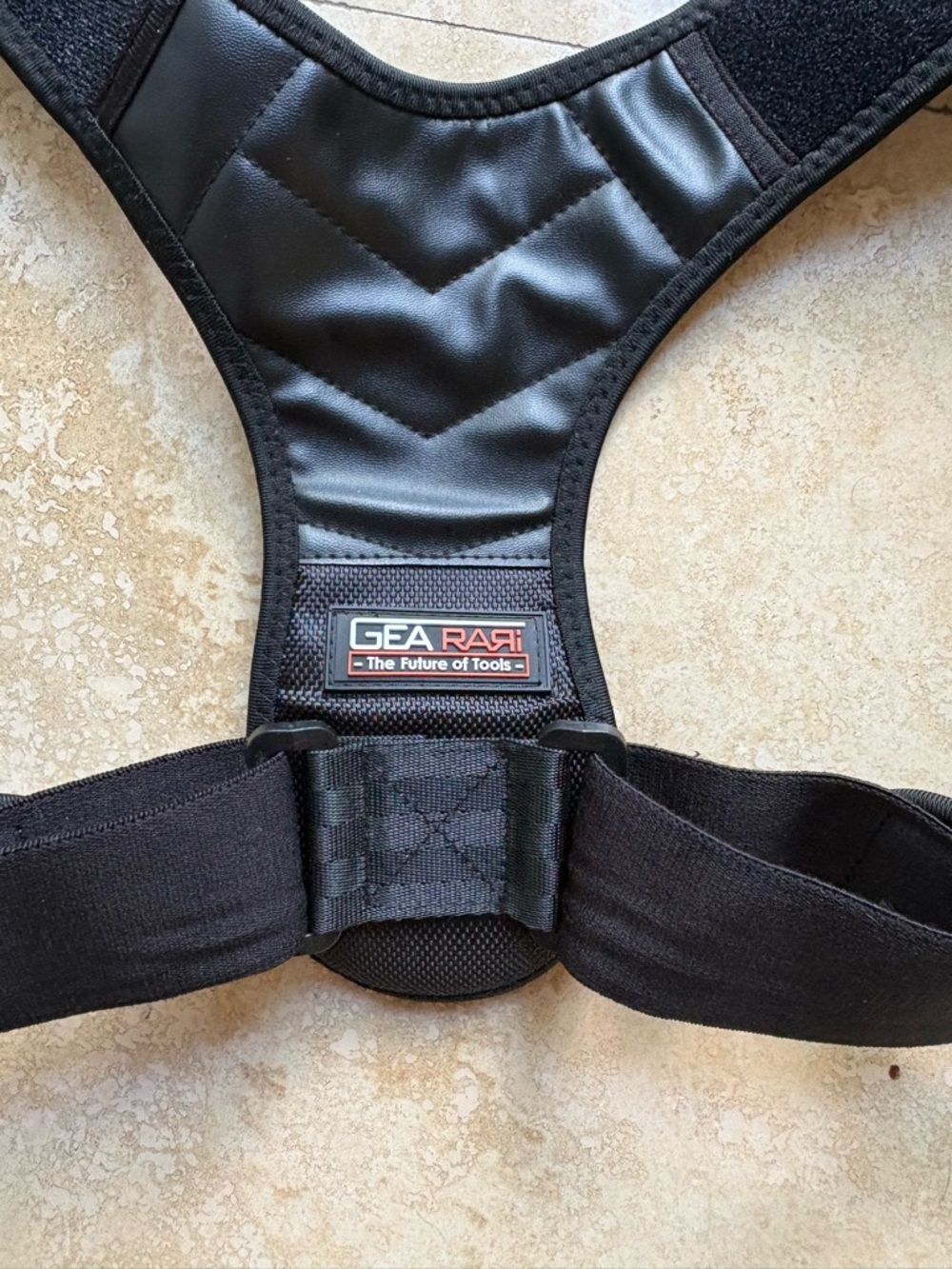 GEARART Black Posture Corrector Brace